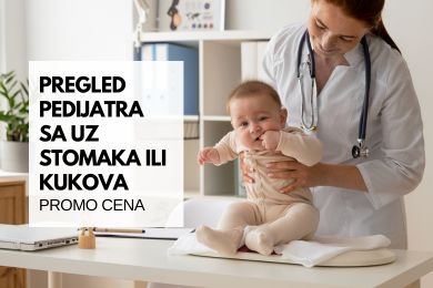 Pregled pedijatra sa ultrazvukom
